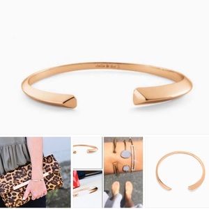 Bronze open wave cuff from Stella & Dot
